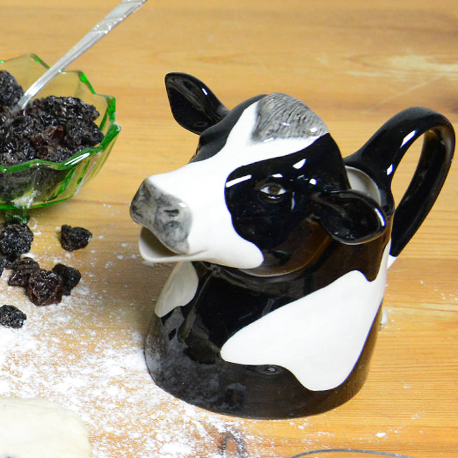 daisy cow milk jug by home & glory