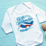 Personalised 'My 1st Aeroplane Ride' Baby Vest, thumbnail 1 of 4