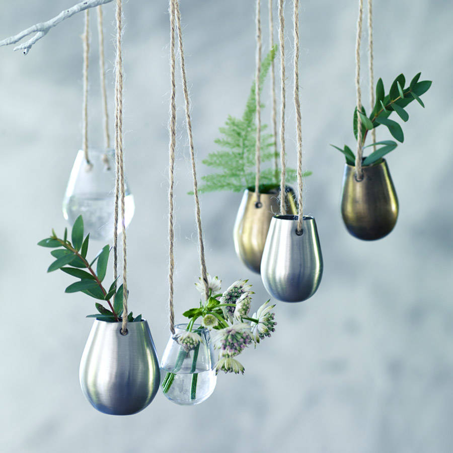 mini drop vases by rowen & wren | notonthehighstreet.com