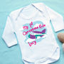 Personalised 'My 1st Aeroplane Ride' Baby Vest, thumbnail 2 of 4