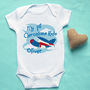 Personalised 'My 1st Aeroplane Ride' Baby Vest, thumbnail 3 of 4