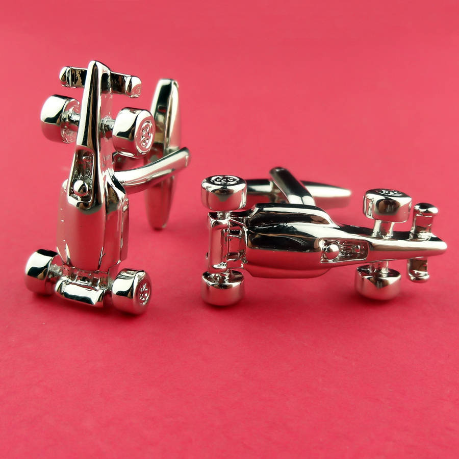 Image of Racing Car Cufflinks