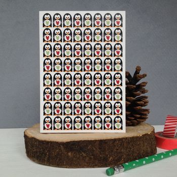 A Huddle Of Penguins Christmas Card, 5 of 5