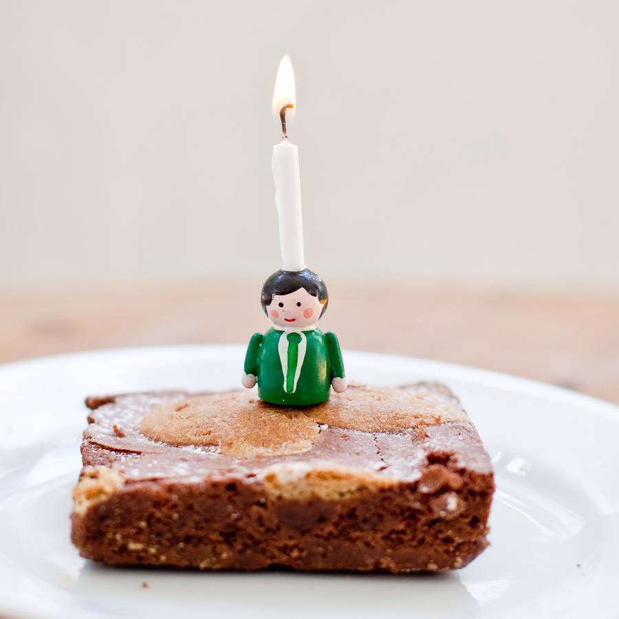 rodney doll cake candle holder by rose and frank