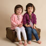 Hand Knitted Cardigan For Girls, thumbnail 1 of 4