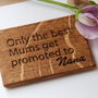 Personalised Only The Best Mums…Magnet Gift Card, thumbnail 3 of 4
