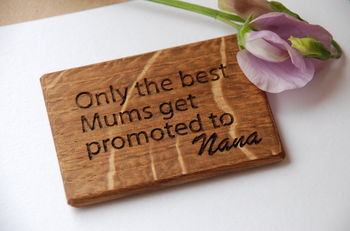 Personalised Only The Best Mums…Magnet Gift Card, 3 of 4