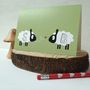 Mr And Mrs Sheep Anniversary And Valentines Card, thumbnail 2 of 6
