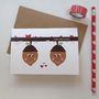 'Nuts About You' Valentine And Anniversary Card, thumbnail 1 of 6