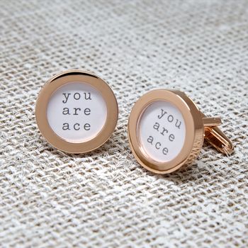 'You Are Ace' Cufflinks, 2 of 5