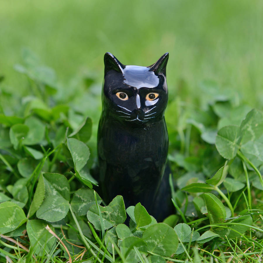 Lucky Black Cat By Home And Glory 
