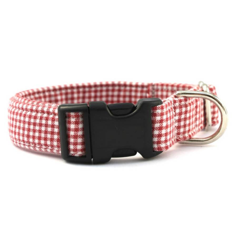 Ruby Dog Collar By Feathers & Tails