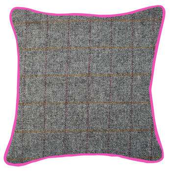 Acacia Harris Tweed Cushion, 2 of 5