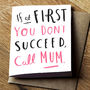 'Call Mum' Mother's Day Card, thumbnail 2 of 2
