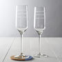 Personalised Measures Champagne Flute, thumbnail 6 of 8