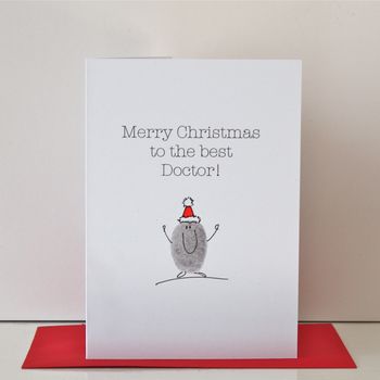 Doctor Christmas Card, 3 of 3