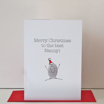 Nanny Christmas Card, 3 of 3