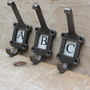 Cast Antique Iron Alphabet Hooks, thumbnail 2 of 2