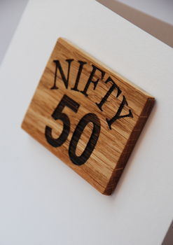 50th Birthday Magnet Card, 5 of 6