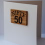 50th Birthday Magnet Card, thumbnail 2 of 6
