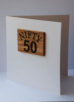 50th Birthday Magnet Card, 2 of 6