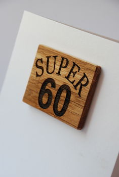 60th Birthday Magnet Card, 4 of 4