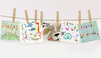 Children's Animal Birthday Card Set, 3 of 8