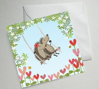 Hedgehugs Illustrated Greetings Cards, 8 of 9