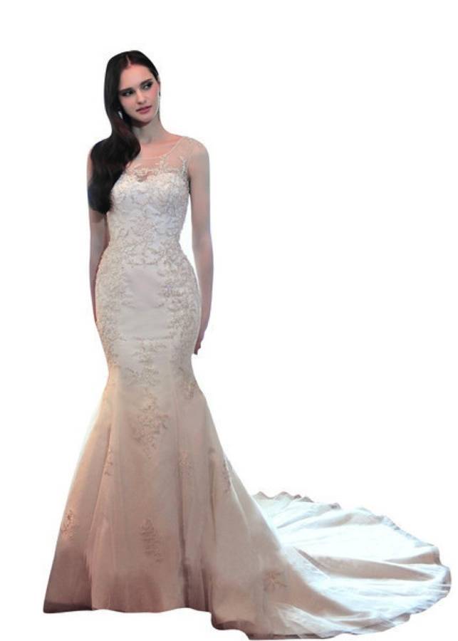 long sleeveless gown