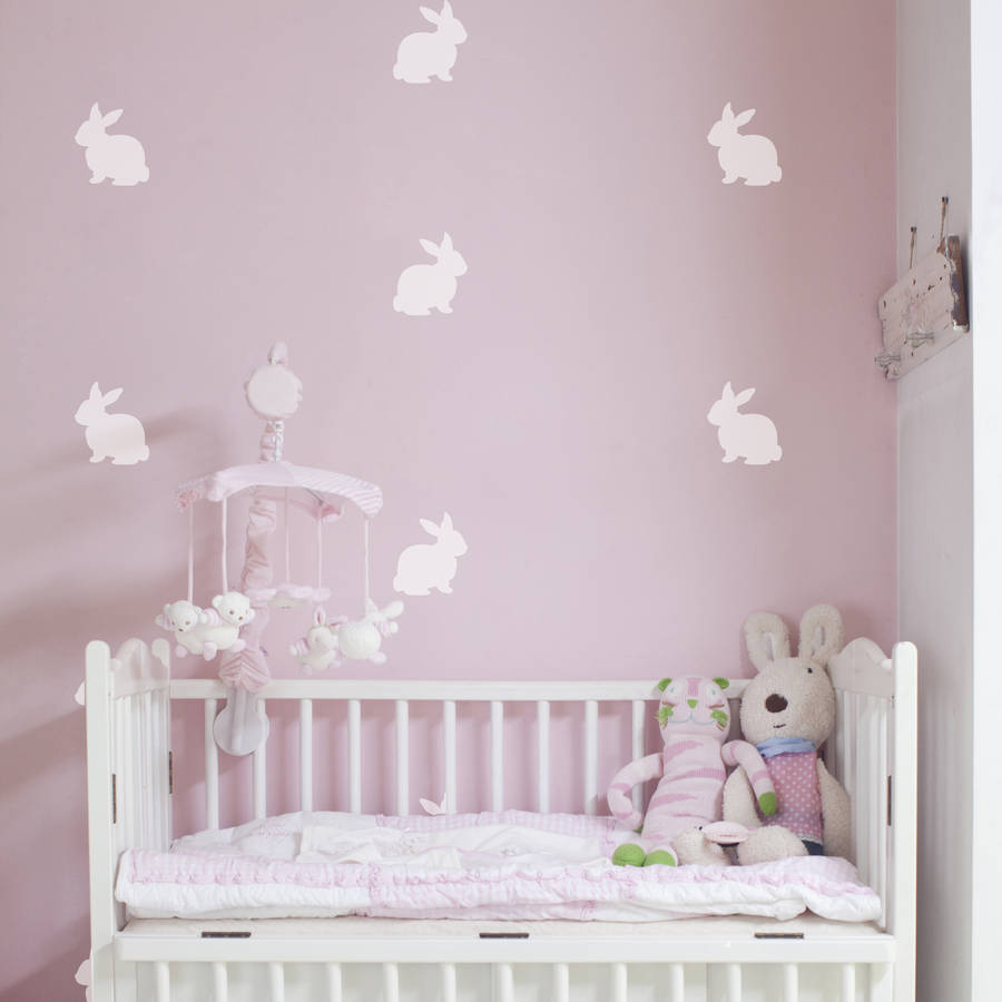 Bunny Decorative Wall Stickers By Nutmeg Wall Stickers