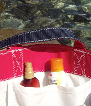 Personalised Sailcloth Beach Bag/Shopping Bag, 5 of 7