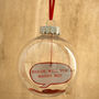 Personalised Message In A Bauble, thumbnail 6 of 8