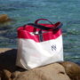 Personalised Sailcloth Beach Bag/Shopping Bag, thumbnail 4 of 7