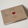 Personalised Anniversary Card, Love You Valentine Card, thumbnail 5 of 5