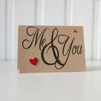 Me And You, Happy Anniversary Card, Valentine, 2 of 5