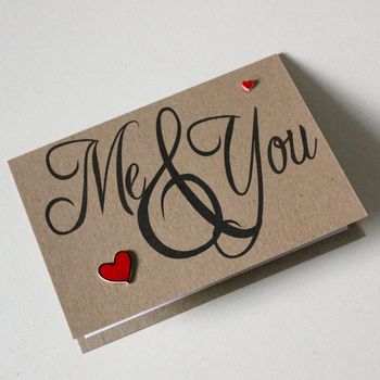 Me And You, Happy Anniversary Card, Valentine, 5 of 5