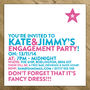 Birthday / Engagement / Christening Party Invites, thumbnail 1 of 4