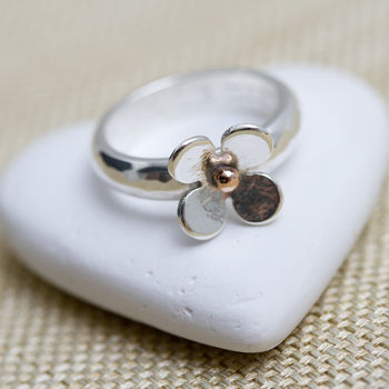 Porthleven Daisy Personalised Ring, 4 of 9