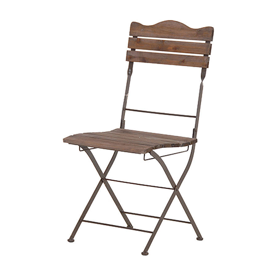 Wooden Slats Garden Chair By Out There Interiors