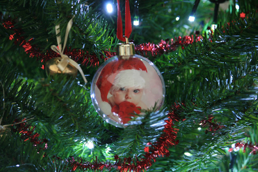 Personalised Photo Christmas Bauble By MixPixie | notonthehighstreet.com