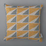 Triangle Squares Cushion Cover, thumbnail 1 of 3