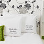 Personalised 'Silver Anniversary' Pillowcases, thumbnail 2 of 3