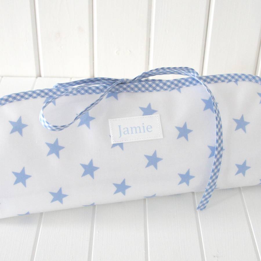 Personalised Baby Wipe Clean Changing Mat, 1 of 6