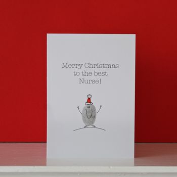 Nurse Christmas Card, 2 of 3