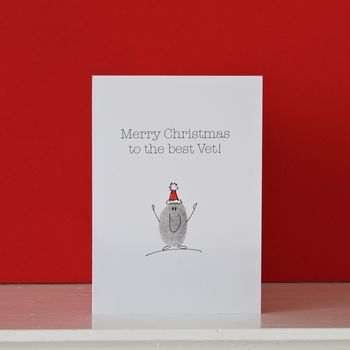 Vet Christmas Card, 2 of 3