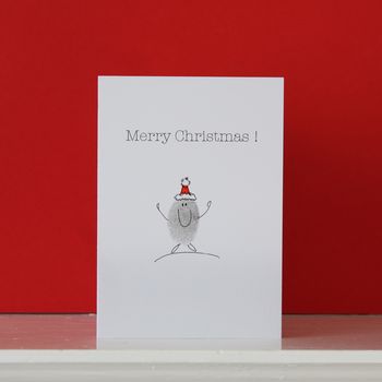 Thumb Print Christmas Card, 2 of 2