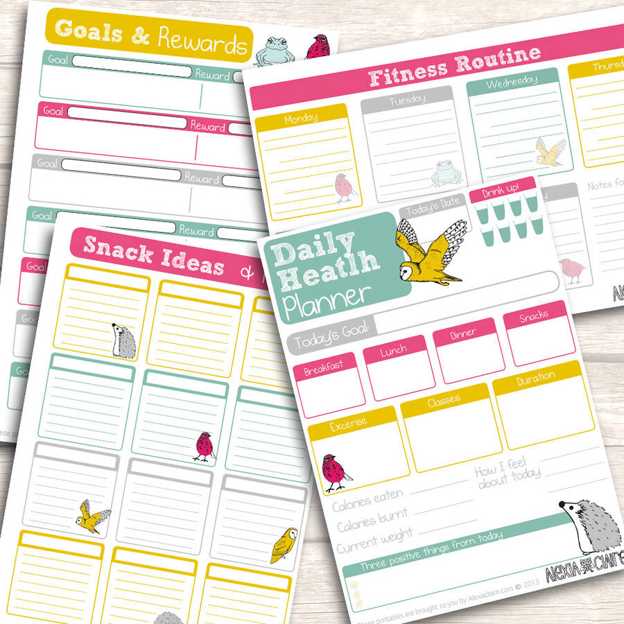 Health and Fitness Planner