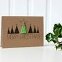 Personalised Merry Christmas Card With Christmas Tree, thumbnail 4 of 6