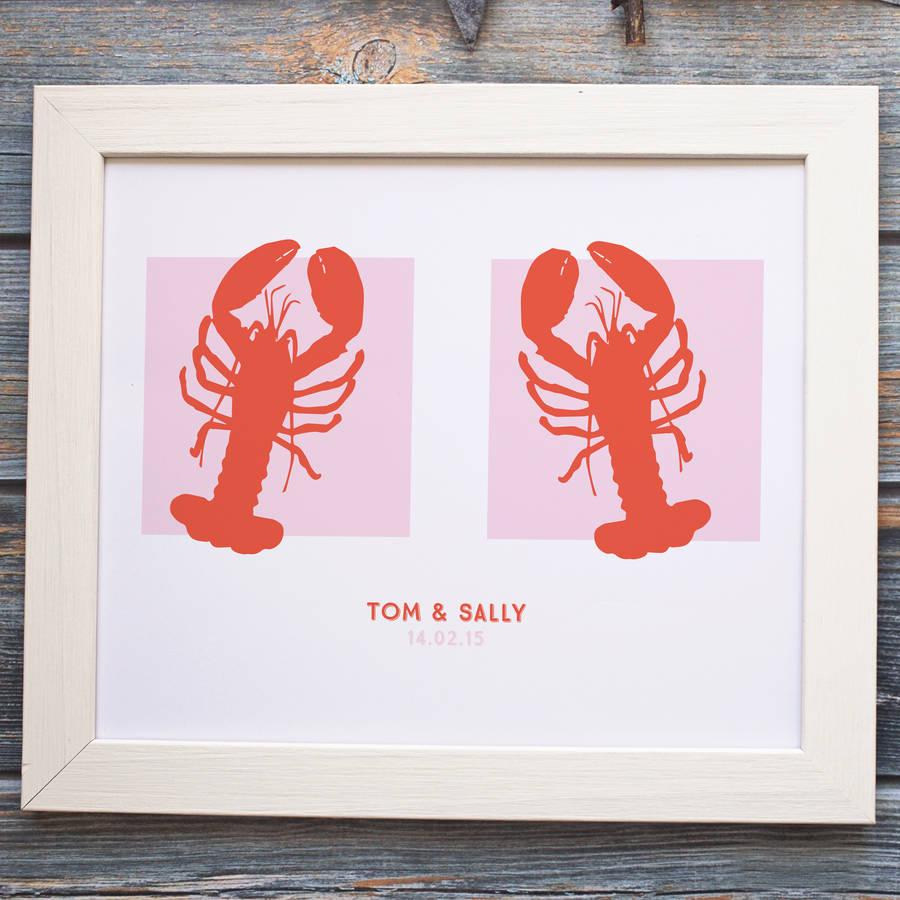 'you're my lobster' card by claire close | notonthehighstreet.com
