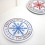 Personalised Snowflake Magnet Card, thumbnail 3 of 5